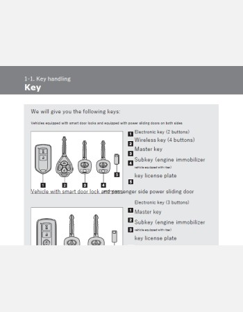 toyota sienta 2013-2014 owners manual in english